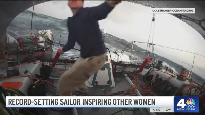 Record-setting sailor inspiring other women
