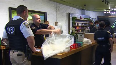 NYC continues its crackdown on illegal weed shops