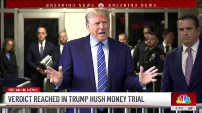 Verdict reached in Trump hush money trial