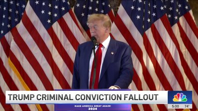 Trump criminal conviction fallout