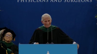 Fauci warns Columbia medical graduates of conspiracy theories, anti-science rhetoric