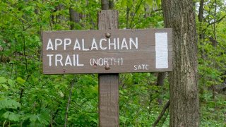 Appalachian Trail sign