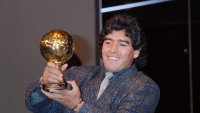 Maradona heirs say his Golden Ball trophy was stolen. They want to stop its auction