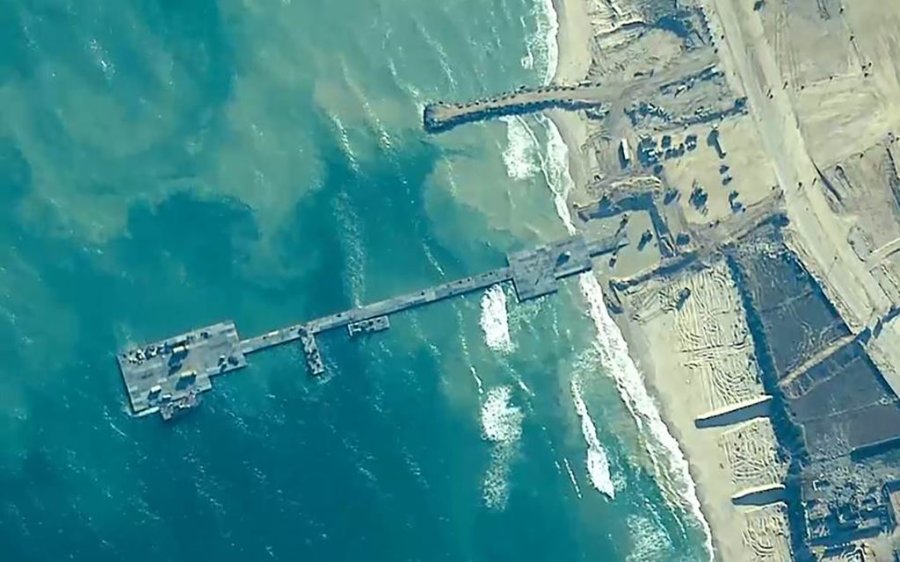 U.S. built pier