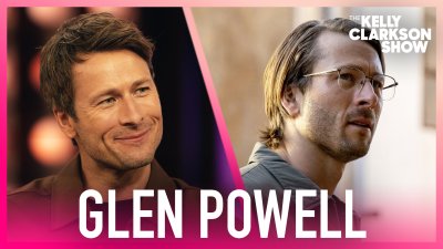 Glen Powell talks dream role in ‘Hit Man' and ‘Top Gun 3'