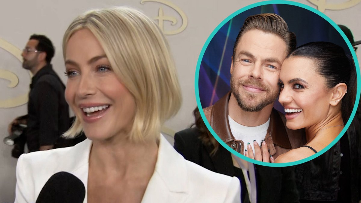 Julianne Hough calls Derek Hough’s wife Hayley Erbert ‘incredible’ in