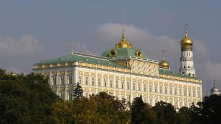 The Great Kremlin Palace in Moscow.