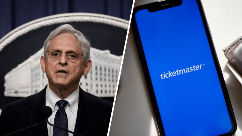 U.S. Attorney General Merick Garland and Ticketmaster lawsuit.