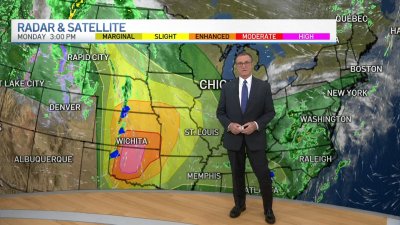 Monday evening forecast: Severe weather threat looms