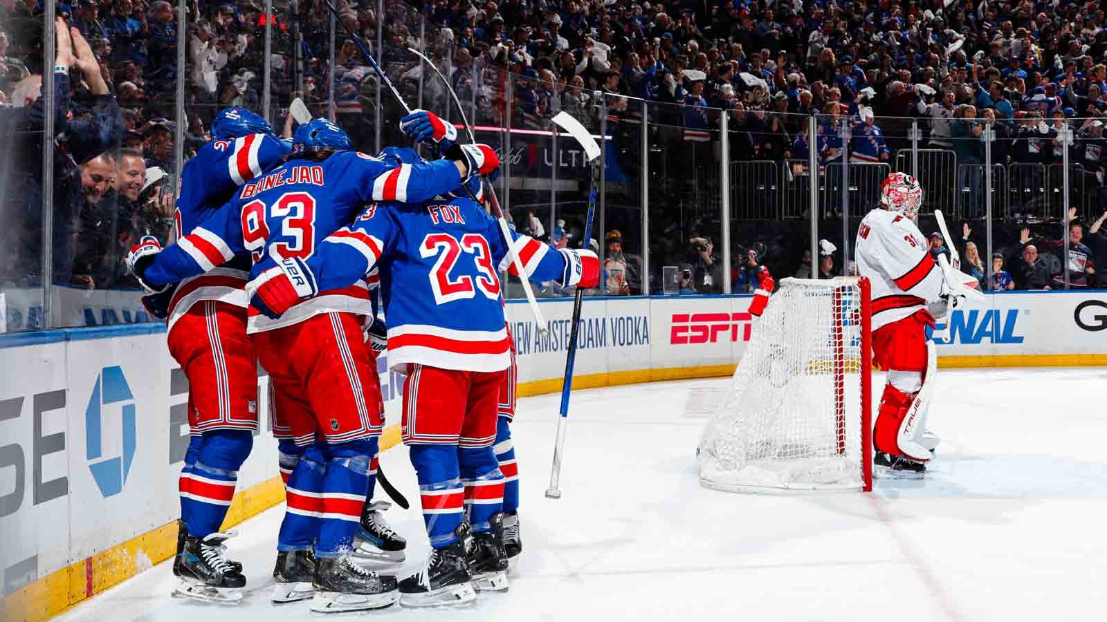 Rangers Defeat Hurricanes In Game 1 Of NHL Second-round Series – NBC ...