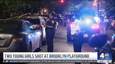 2 young girls shot at Brooklyn playground