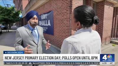New Jersey primary election day; polls open until 8 p.m.