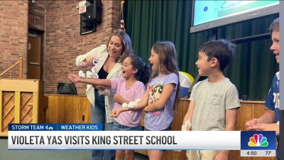 Weather Kids Stops in Port Chester