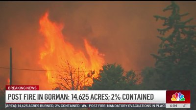 Post Fire grows to 14,625 acres near Gorman