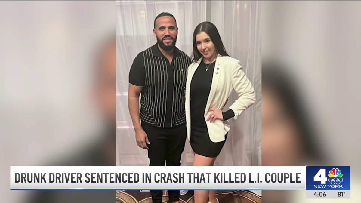 Drunk driver sentenced in crash that killed Long Island couple – NBC ...