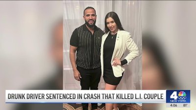 Drunk driver sentenced in crash that killed Long Island couple