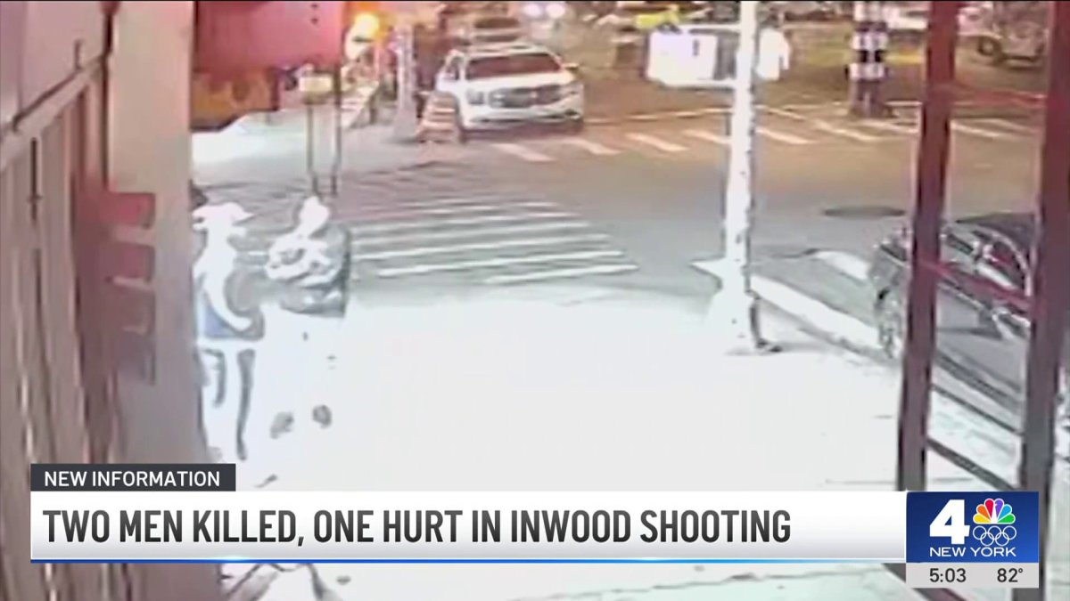 Two men killed, one hurt in Inwood shooting – NBC New York