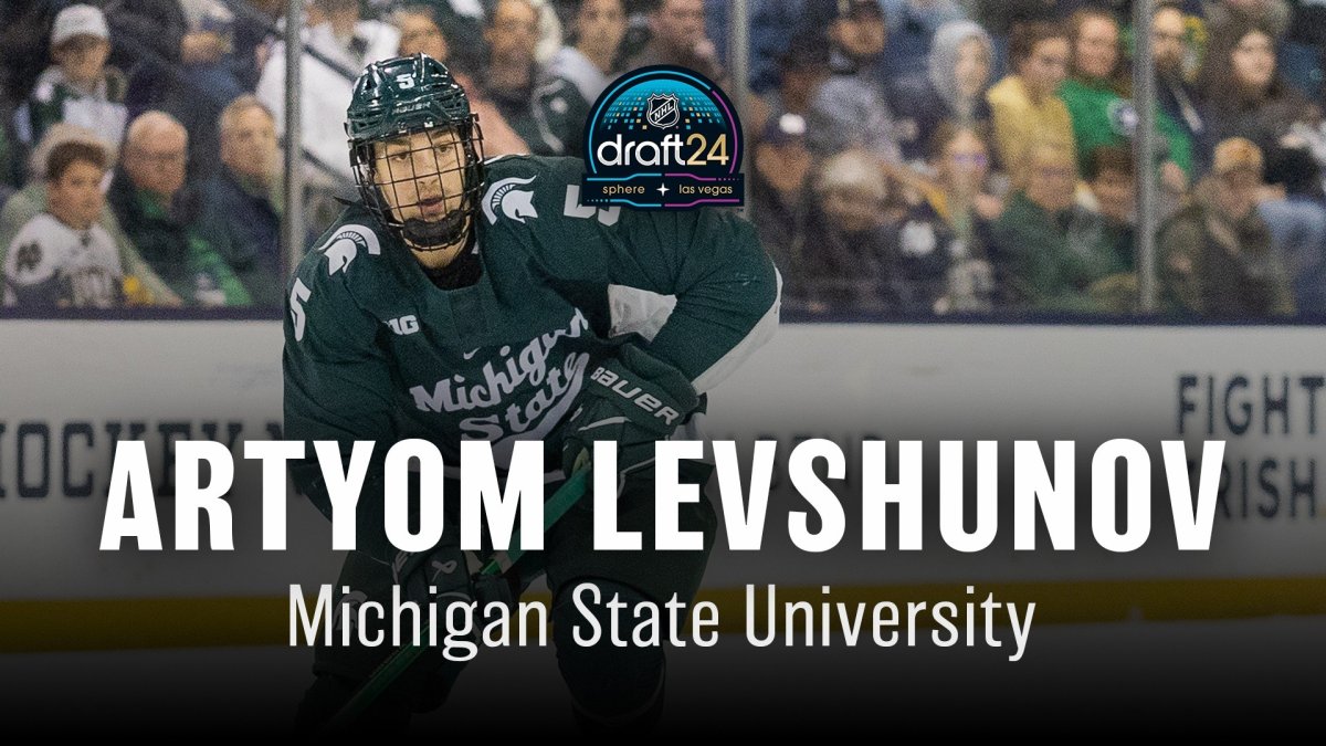 2024 NHL Draft profile Artyom Levshunov NBC New York