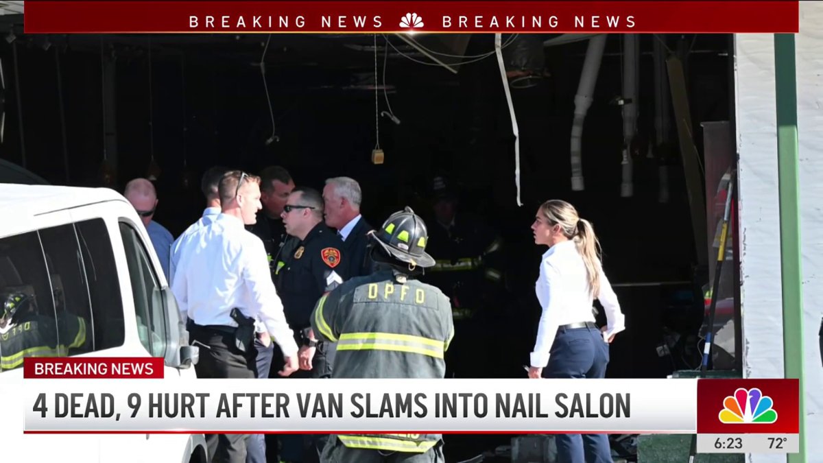 4 dead, 9 injured after van slams into Long Island nail salon – NBC New ...