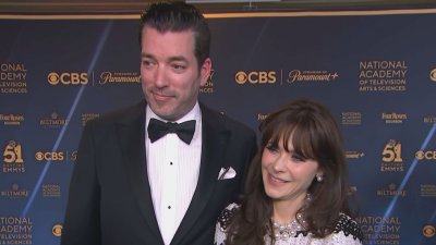 Jonathan Scott says it was ‘love at first sight' with Zooey Deschanel