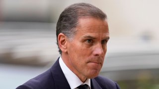 FILE - Hunter Biden arrives to federal court, June 6, 2024, in Wilmington, Del. The criminal trial of President Joe Biden's son heads into the pivotal final stretch Monday, June 11, as the defense argues prosecutors have failed to prove their federal gun case against Hunter Biden.