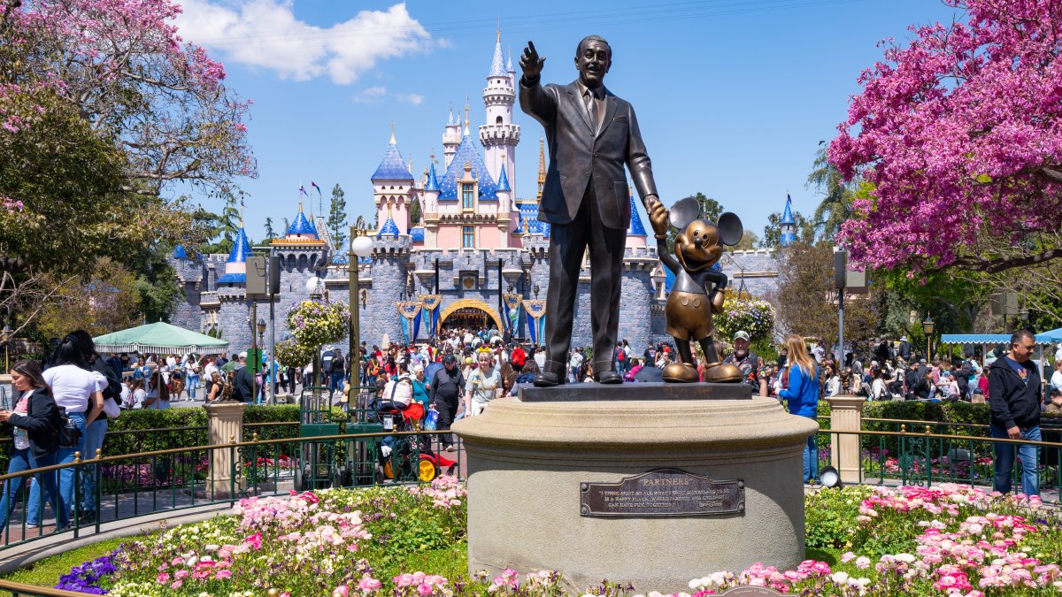 Disneyland employee dies after falling from moving golf cart in theme park backstage