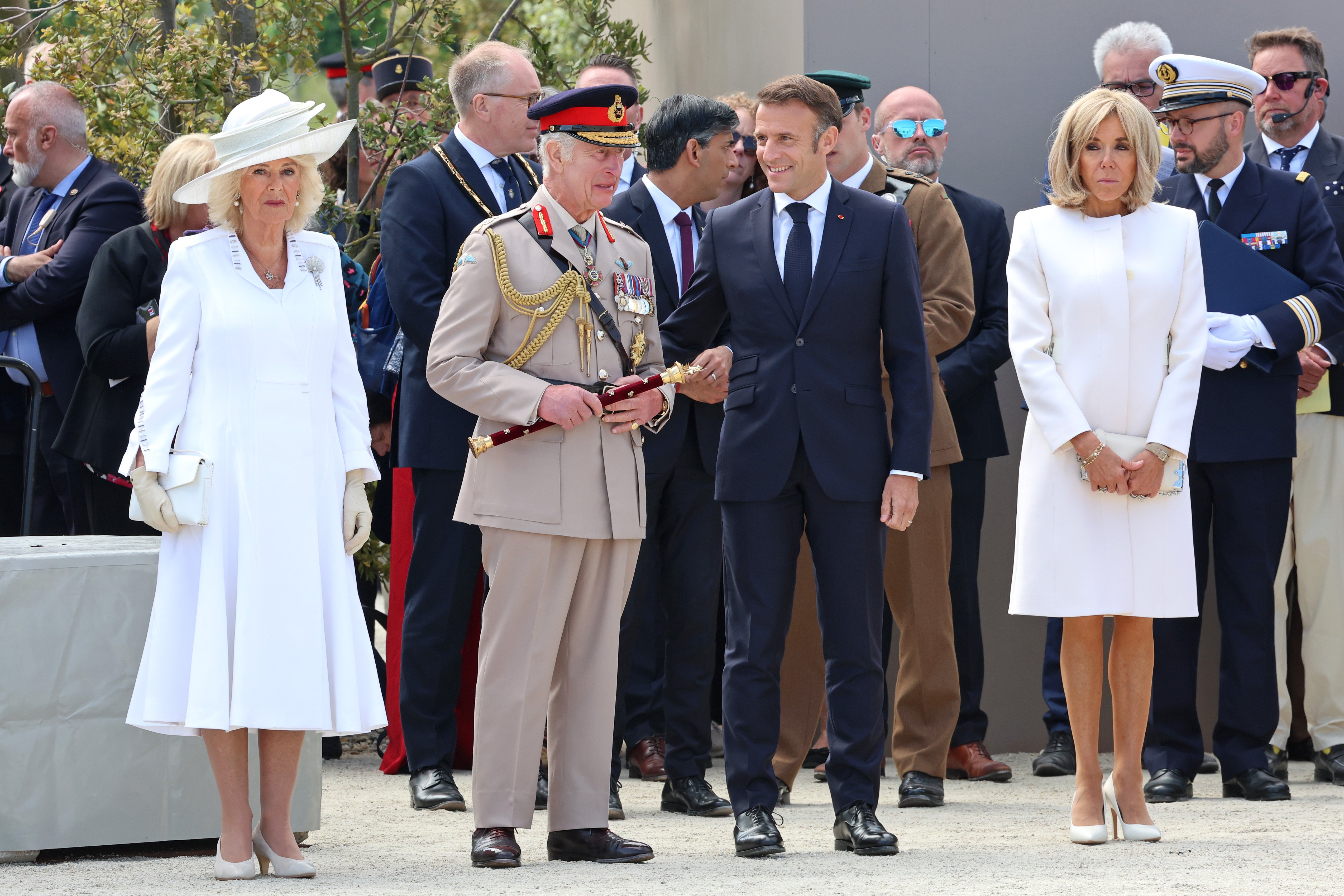 Brigitte Macron breaks royal protocol during meeting with Queen Camila - Vimarsana News