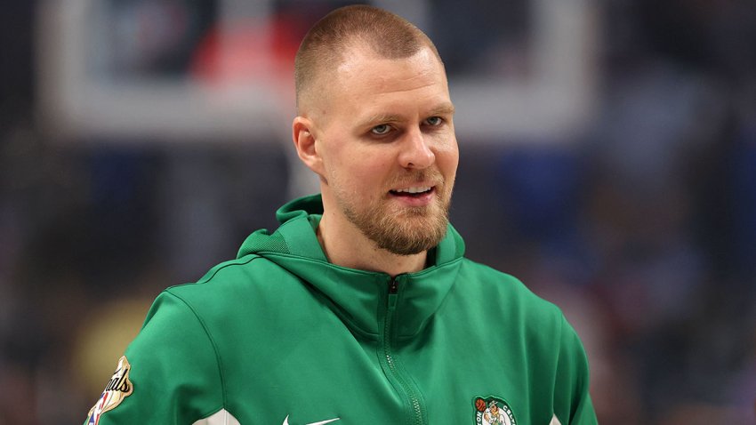 Celtics big man Kristaps Porzingis