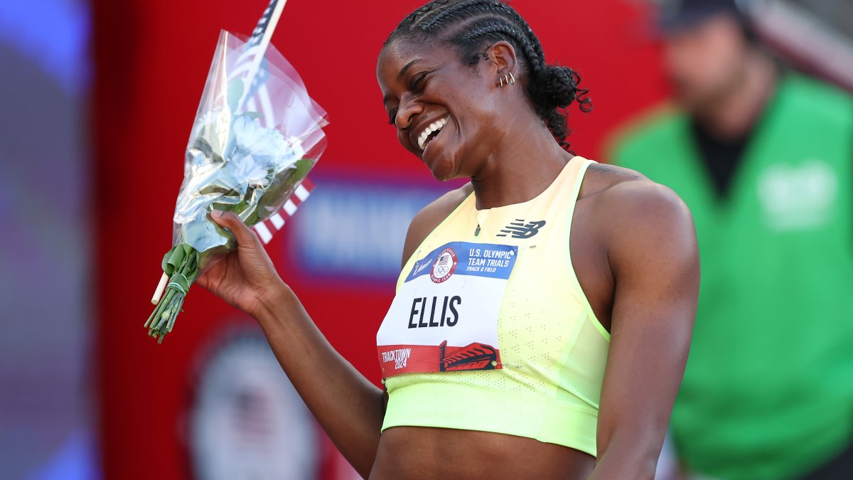 Track and field star Kendall Ellis lands toilet paper endorsement NBC