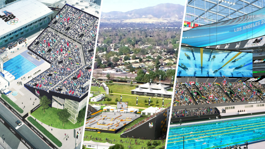 LA28 shared these renderings of planned 2028 Summer Olympics venues.