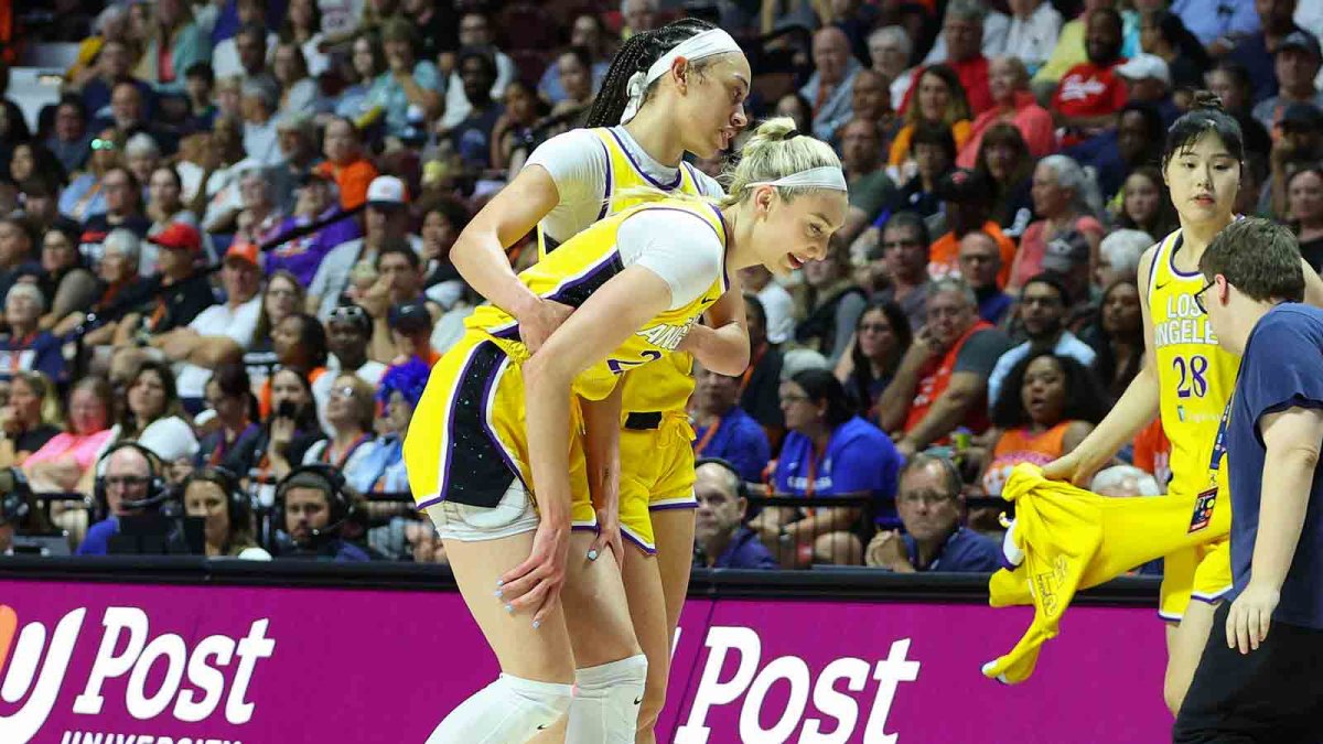 Los Angeles Sparks rookie Cameron Brink tears ACL NBC New York