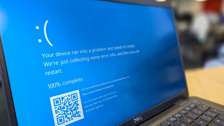 Microsoft users hit with ‘blue screen of death’ after massive outage