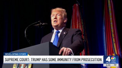 Supreme Court rules Trump has some immunity from prosecution