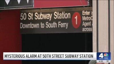 Mysterious alarm at 50th Street subway station frustrates passengers, employees