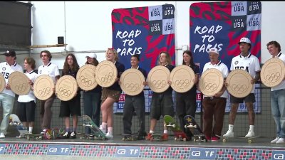 US Olympic Skateboarding Team unveiled in Vista