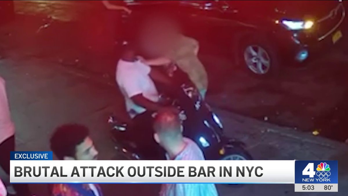 Brutal attack outside Manhattan bar after confrontation – NBC New York