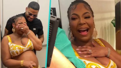 Ashanti shocked over Nelly's surprise baby shower for her