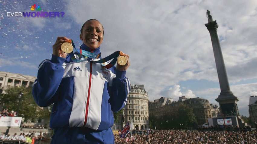 What are Olympic medals made out of?