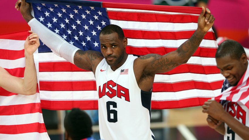 LeBron James named Team USA flag bearer