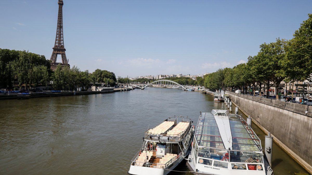 Men’s Olympic triathlon postponed for ‘health reasons’ amid Seine water