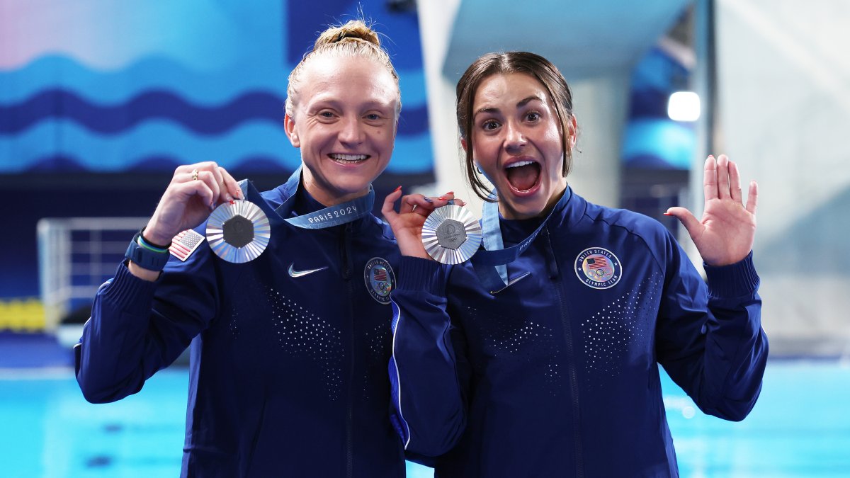 Kassidy Cook And Sarah Bacon Medal In Diving For Team Usa Nbc New York