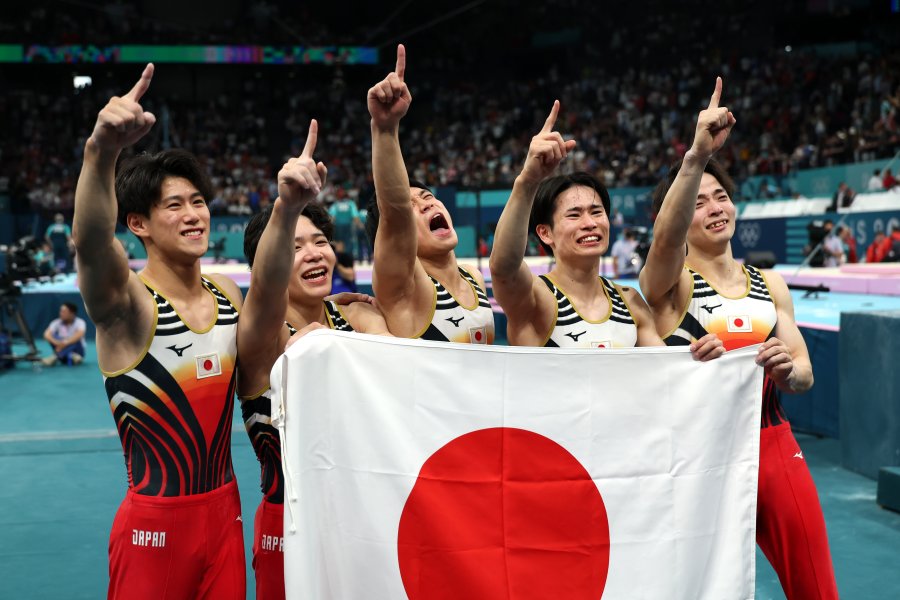 Athletes of Team Japan