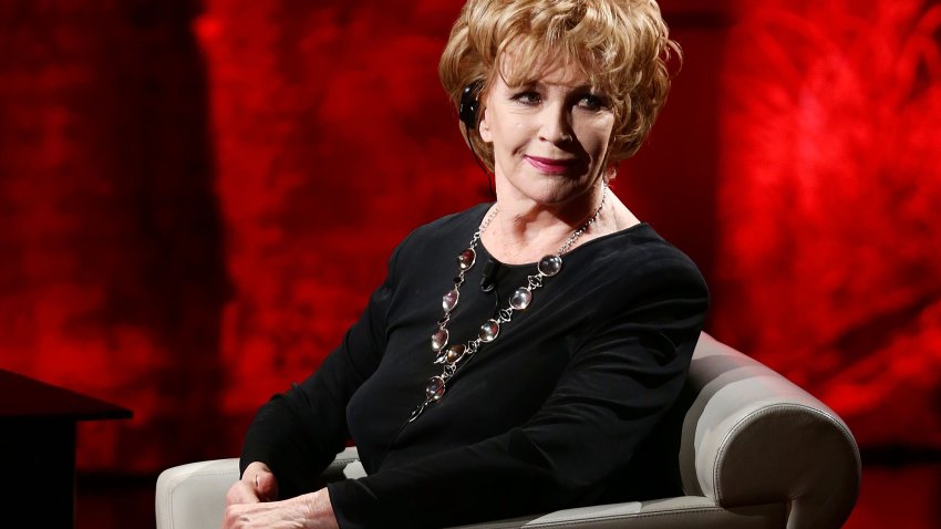 Writer Edna O'Brien attends 'Che Tempo Che Fa' TV Show on December 7, 2013 in Milan, Italy.