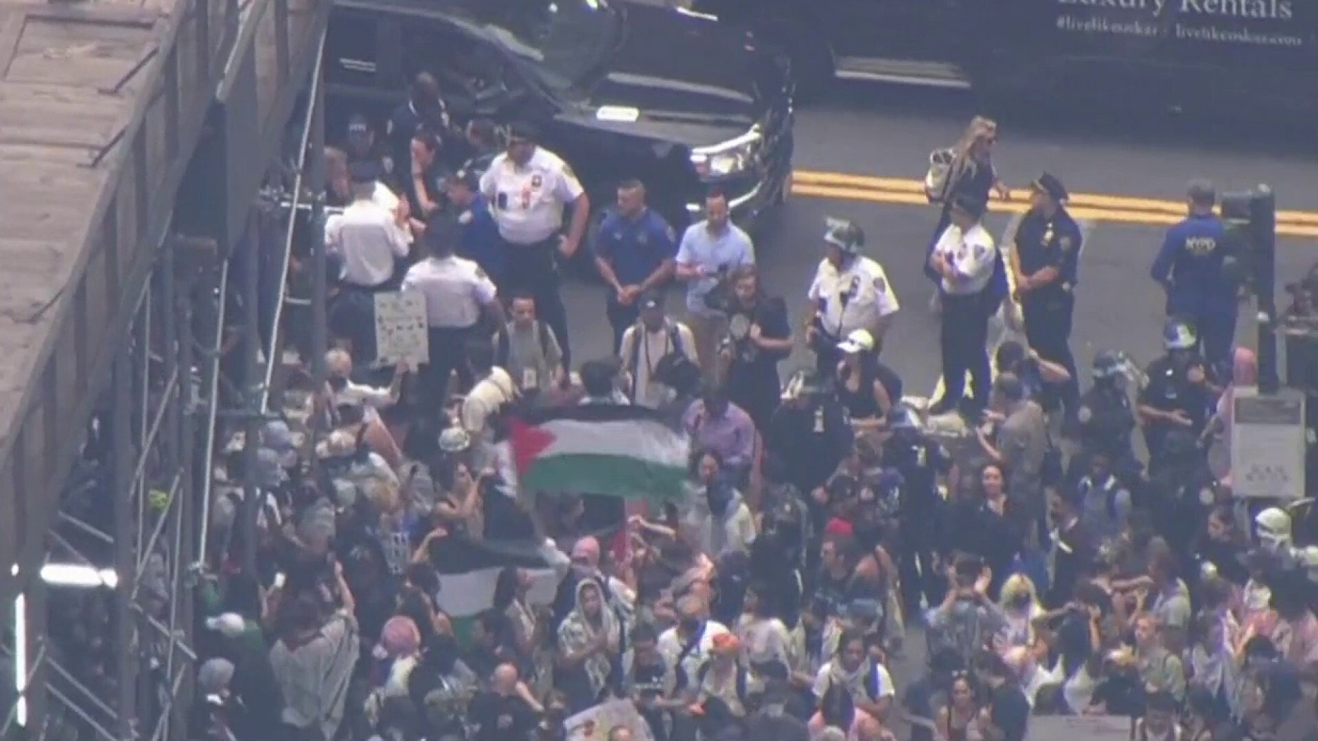 Grand Central Terminal Access Limited, Pro-Palestinian Protests In Area ...