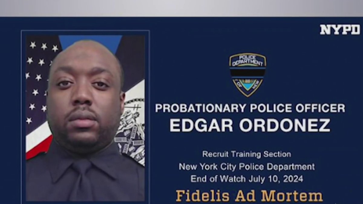 NYPD recruit honored at police graduation, less than a week after his ...