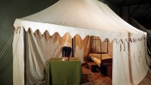 Tent, associated with George Washington. AF.16110A.