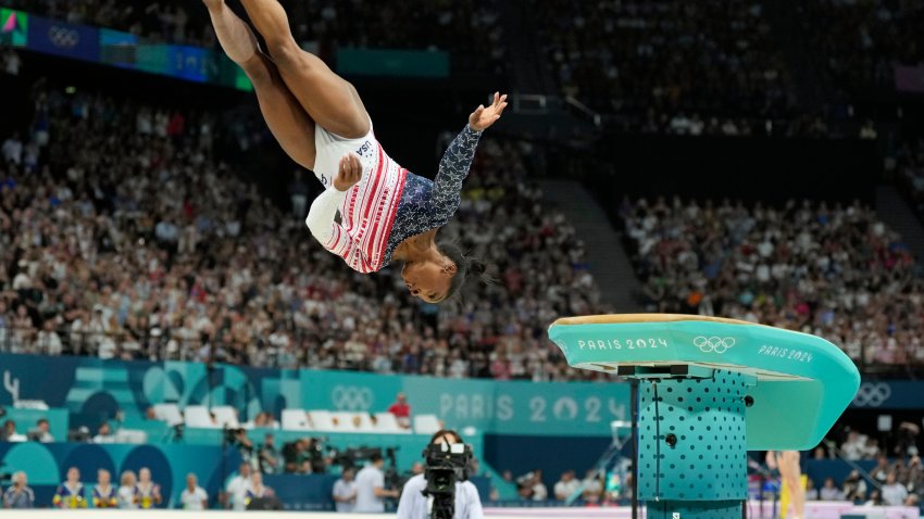 HIGHLIGHTS: Simone Biles' vault in the team competition