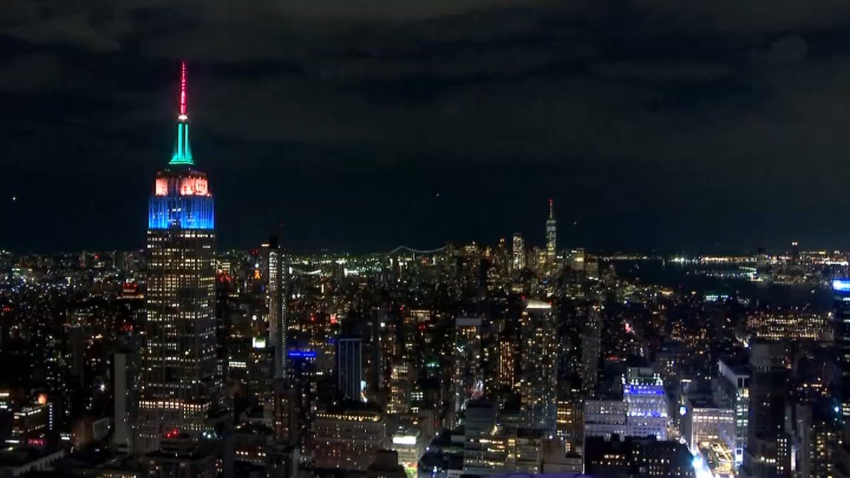 Empire State Building to light in colors of the Olympics rings – NBC ...