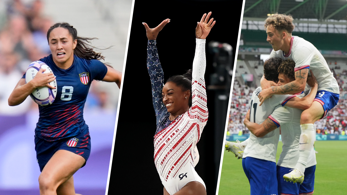 Watch top moments from Day 4 of 2024 Olympics Gymnastics, rugby, more