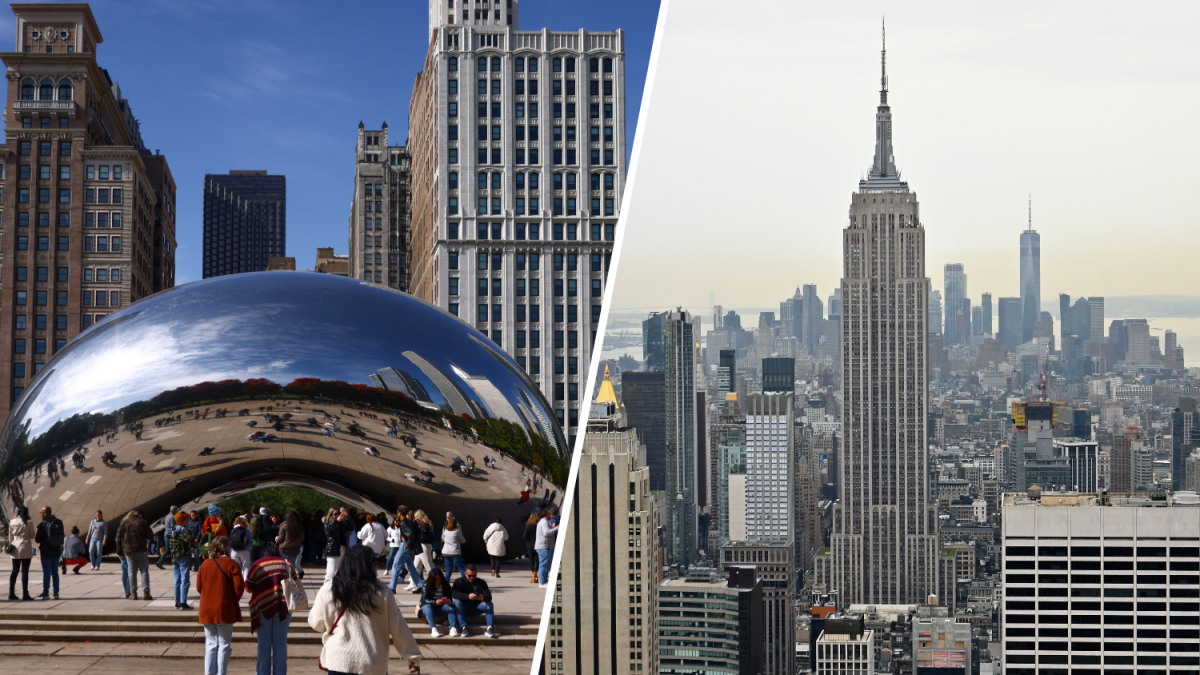 Empire State Building implies Chicago’s The Bean is trash – NBC New York